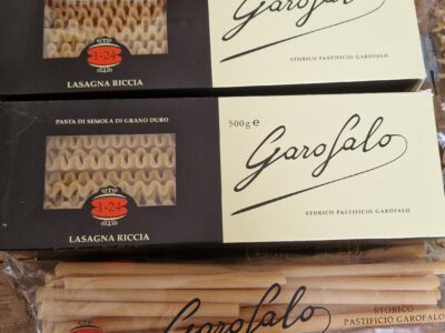 Lot de 4kg500 de pâtes Garofalo