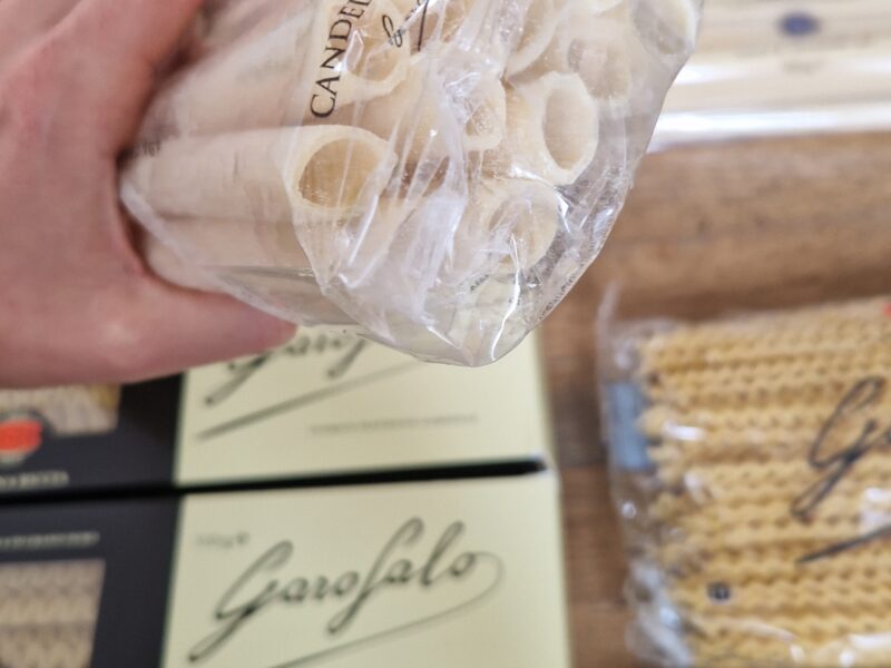 Lot de 4kg500 de pâtes Garofalo