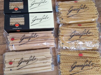 Lot de 4kg500 de pâtes Garofalo