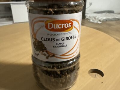 Clous de girofle entiers (Marque Ducros – Grand format)
