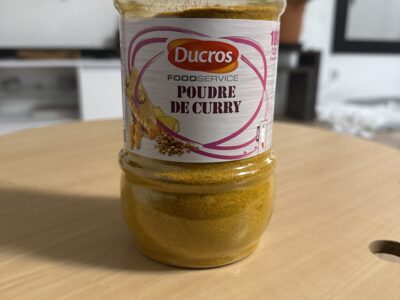 Poudre de curry Ducros (Foodservice) Grand format – Idéal pour la cuisine en quantité ou usage professi