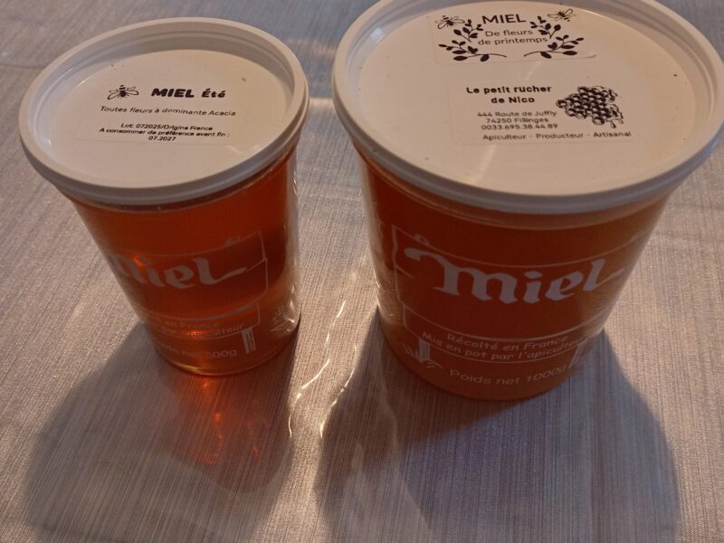 Miel et excès de fruits et légumes